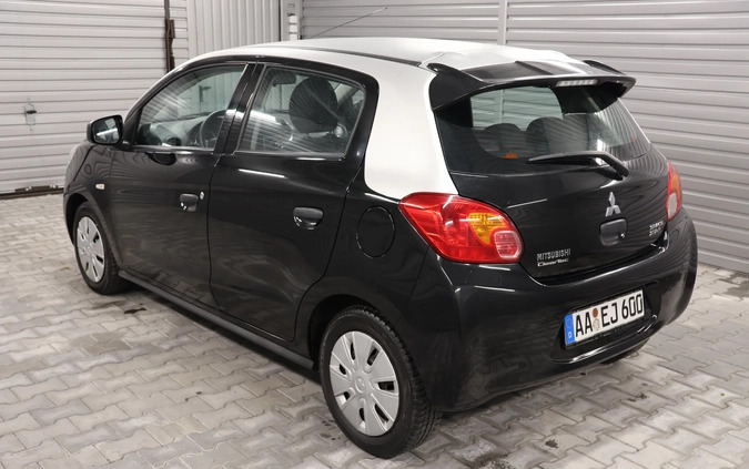 Mitsubishi Space Star cena 25400 przebieg: 103900, rok produkcji 2013 z Zawadzkie małe 121